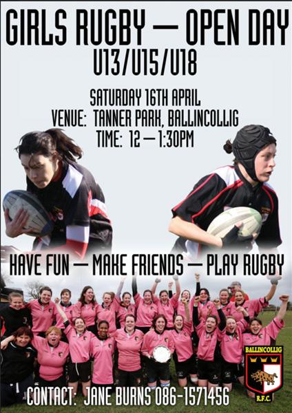 Girls Rugby Poster 2016